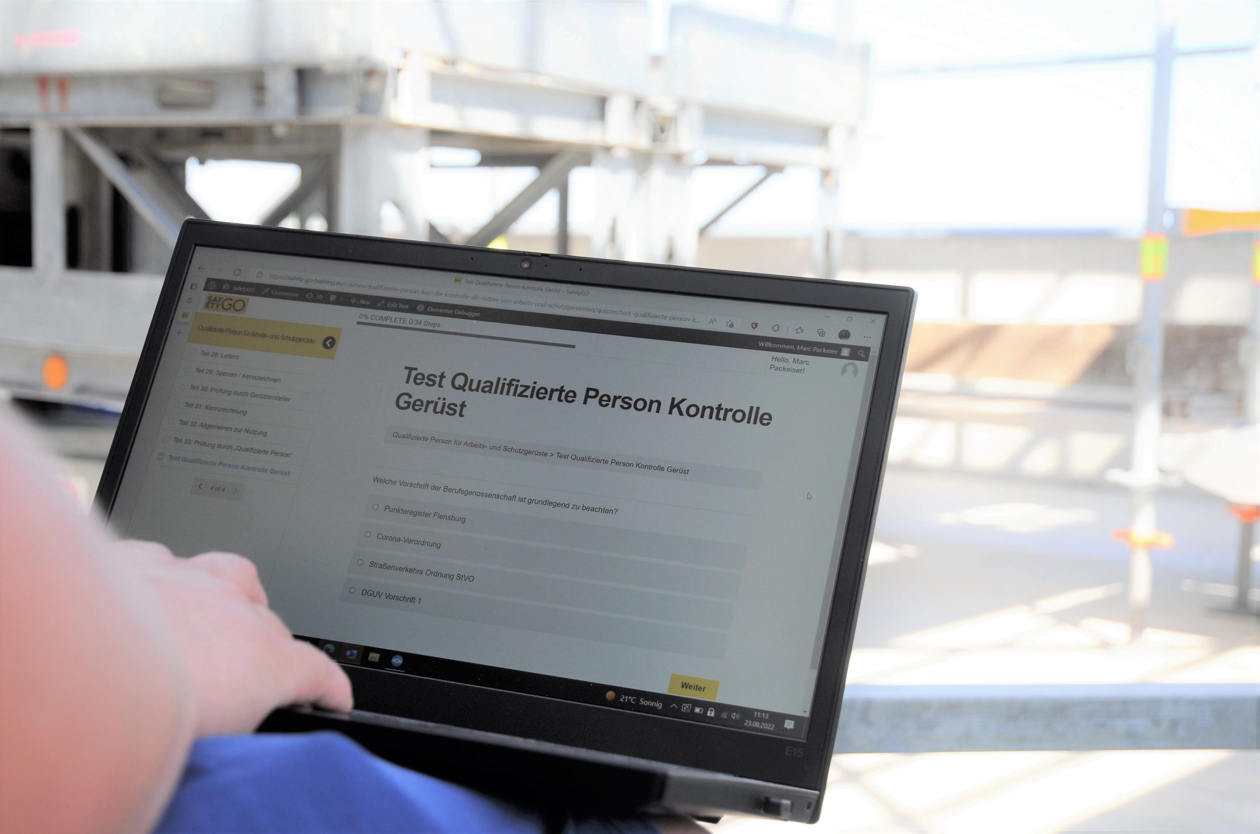 Jährliche Pflichtunterweisungen online